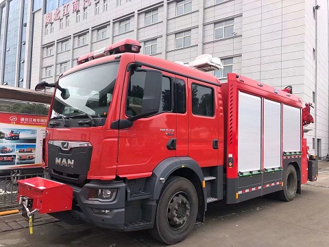 德國(guó)曼恩搶險(xiǎn)救援消防車(chē)