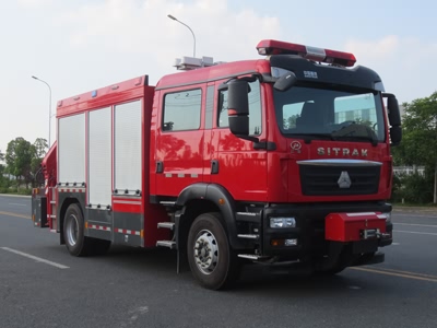 國(guó)六汕德卡搶險(xiǎn)救援消防車(chē)