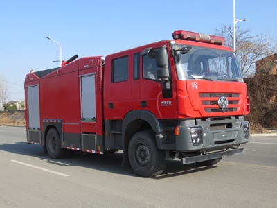 國(guó)六上汽紅巖8噸泡沫消防車