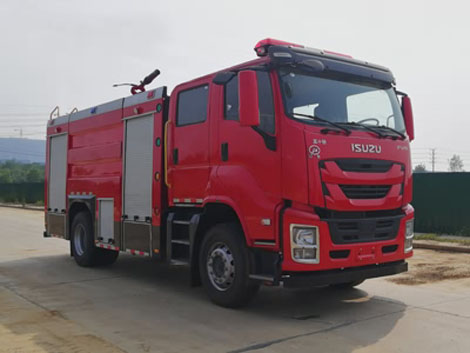 國六五十鈴6噸水罐消防車