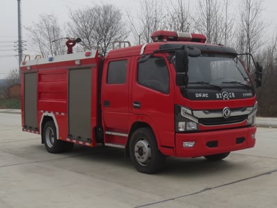 國六東風(fēng)5噸水罐消防車