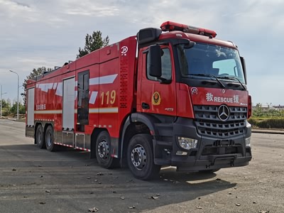 國六奔馳18噸泡沫消防車